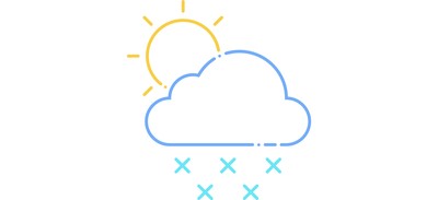 Image for Snow Cloudy Cloud Cricut SVG Design