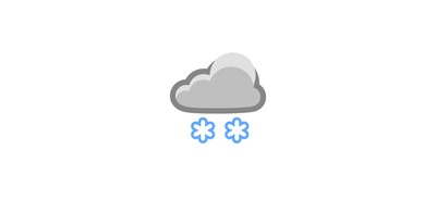 Image for Free Snow Weather Cricut SVG Design