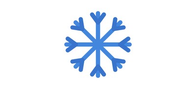 Image for Free Snow Cold Flake Cricut SVG Design