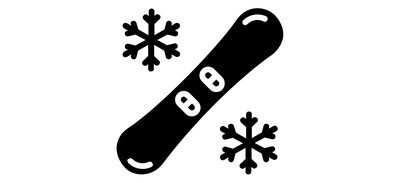 Image for Snowboard Gym Fitness Cricut SVG Design