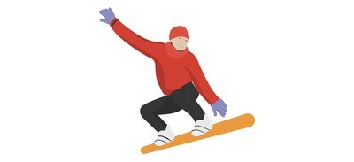 Image for Snowboarding Ski Snowboard Winter Sports Cricut SVG Design