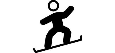 Image for Snowboarding Activity Recreation Cricut SVG Design