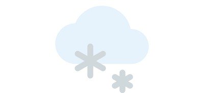 Image for Snowfall Snow Cloud Cricut SVG Design