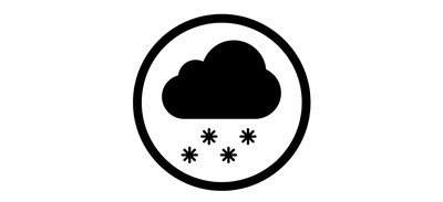 Image for Snowfall Cloud Cold Cricut SVG Design