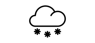 Image for Free Snow Weather Weather Forecast Cricut SVG Design