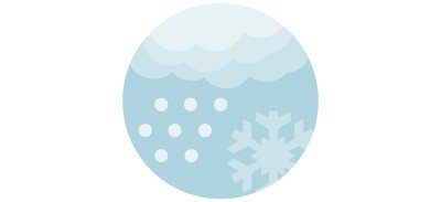 Image for Snow Cloud Weather Cricut SVG Design