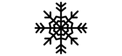 Image for Cold Snow Snowflake Cricut SVG Design