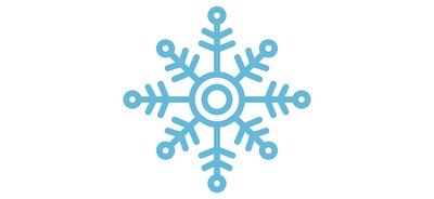 Image for Free Snowflake Snow Cold Cricut SVG Design