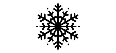 Image for Free Snowflake Snow Winter Cricut SVG Design