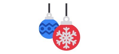 Image for Free Snowflake Ball Christmas Cricut SVG Design