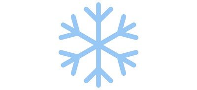 Image for Free Snowflake Cold Snow Cricut SVG Design