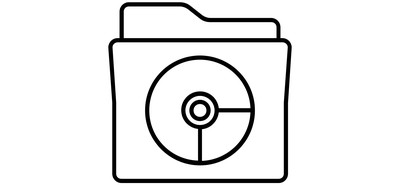 Image for Software Dvd Disk Cricut SVG Design