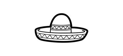 Image for Sombrero  Cricut SVG Design