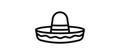 Image for Sombrero Hat Cap Cricut SVG Design