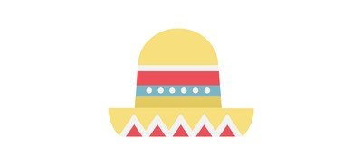 Image for Sombrero Hat Mexican Cricut SVG Design