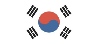 Image for South Korea Korean Cricut SVG Design