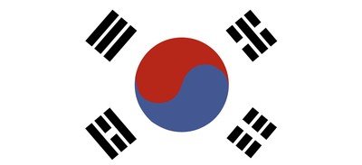 Image for Free South Korea Flag Cricut SVG Design