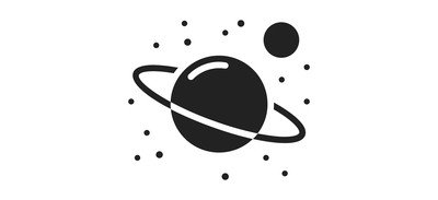 Image for Free Space Galaxy Planet Cricut SVG Design