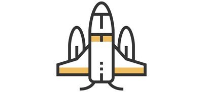 Image for Space Shuttle Rocket Cricut SVG Design