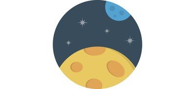 Image for Space Moon Planet Cricut SVG Design