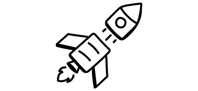 Image for Space Rocket  Cricut SVG Design