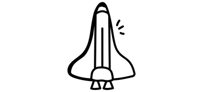 Image for Space Shuttle  Cricut SVG Design