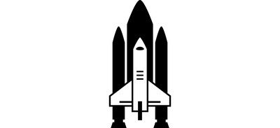 Image for Space Shuttle Rocket Shuttle Cricut SVG Design