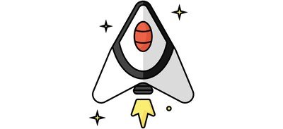 Image for Rocket Spaceship Launch Cricut SVG Design