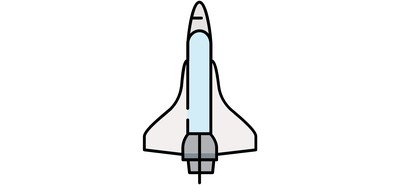 Image for Spaceship Space Rocket Cricut SVG Design