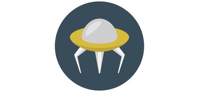 Image for Alien Space Ship Cricut SVG Design