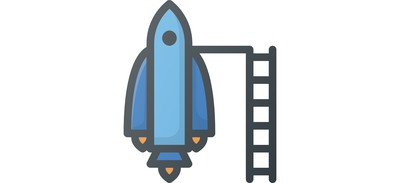 Image for Spaceship Mission Rocket Cricut SVG Design