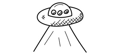 Image for Spaceship Spacecraft Space Cricut SVG Design