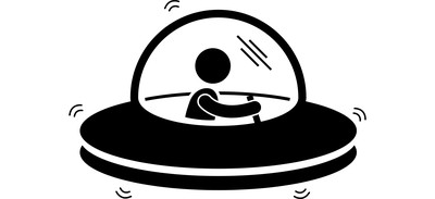 Image for Spaceship Flying Technology Cricut SVG Design