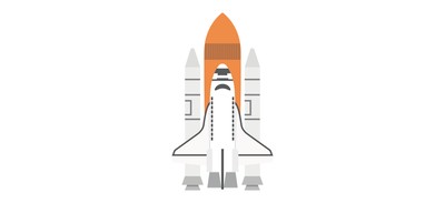 Image for Space Shuttle Rocket Cricut SVG Design