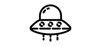 Image for Free Spaceship Ufo Space Cricut SVG Design