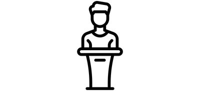 Image for Free Podium Speaker Presentation Cricut SVG Design