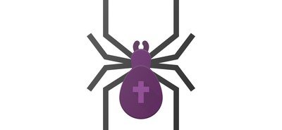 Image for Spider Cross Scarry Cricut SVG Design