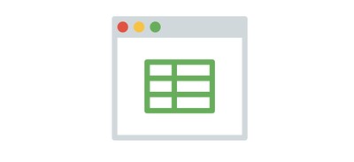 Image for Spreadsheet Csv Table Cricut SVG Design