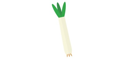 Image for Spring Onion Vegetable Cricut SVG Design