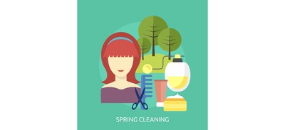 Image for Spring Cleaning Women Cricut SVG Design