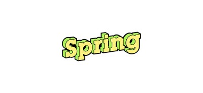 Image for Spring Spring Sticker Sticker Cricut SVG Design