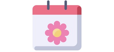 Image for Calendar Flower Spring Cricut SVG Design