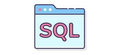 Image for Sql Database Data Storage Cricut SVG Design