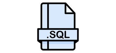 Image for Sql File File Extension Cricut SVG Design