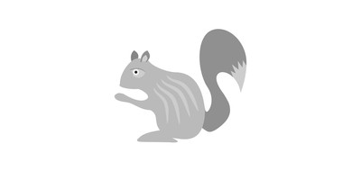 Image for Squirrel Animal Wildlife Cricut SVG Design