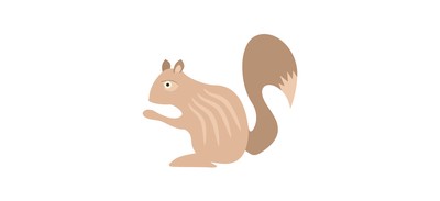 Image for Squirrel Animal Wildlife Cricut SVG Design