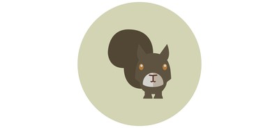 Image for Squirrel Animal Cricut SVG Design