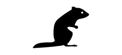 Image for Chipmunk Squirrel Rodent Cricut SVG Design