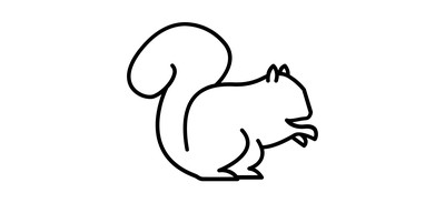 Image for Free Squirrel  Cricut SVG Design