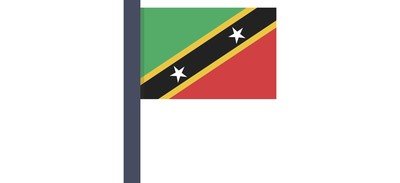 Image for St Kitts Nevis Cricut SVG Design